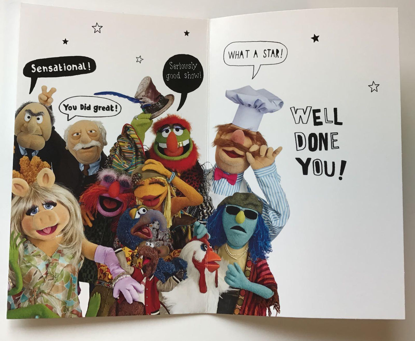 The muppets you've passed your exams ! card 