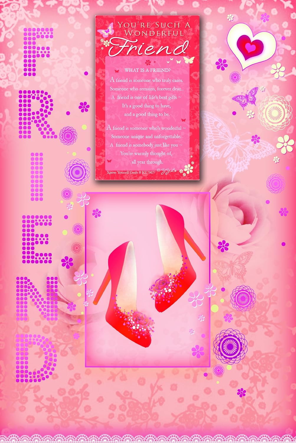 You're Such a Wonderful Friend Keepsake Treasures Birthday Card