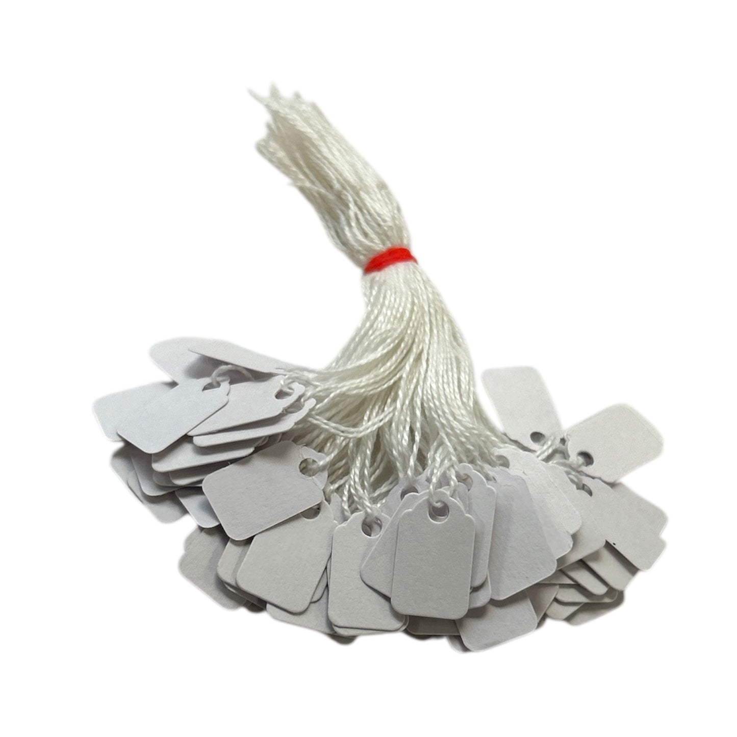 Box of 1000 White Merchandise Tags 24mm x 16mm