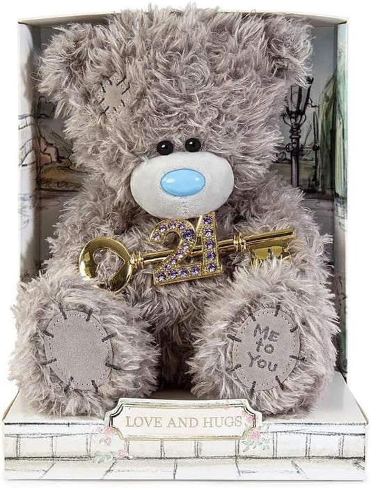 Me to You Cute Plush 21st Birthday 19cm High Presented On Premium Gift Plinth Signature Collection