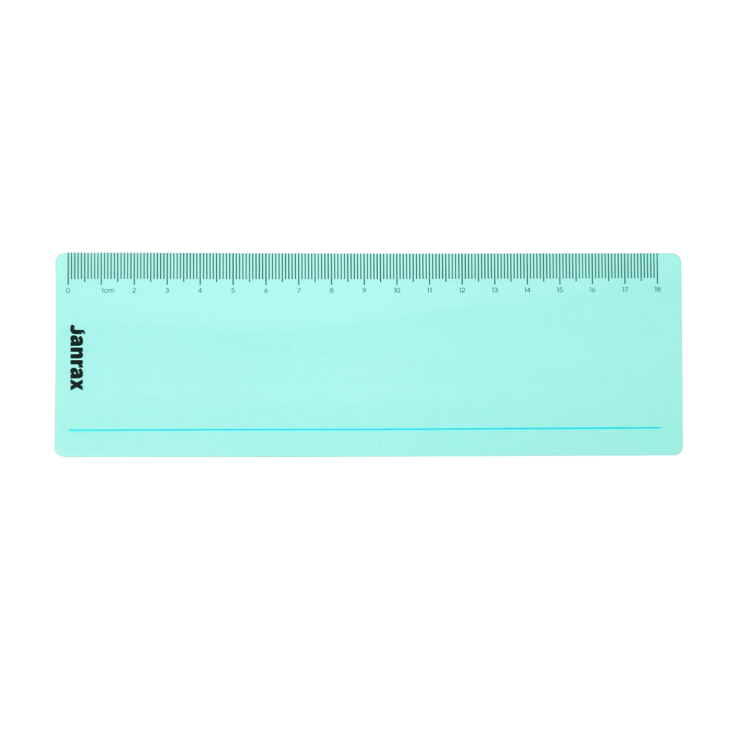 Pack of 24 Cyan 191x70mm Dyslexia Overlay Reading Rulers – PET Material, Rounded Corners