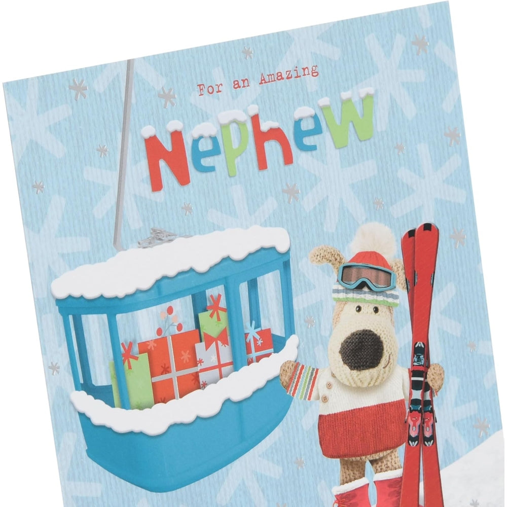 Boofle With Presents Nephew Christmas Card