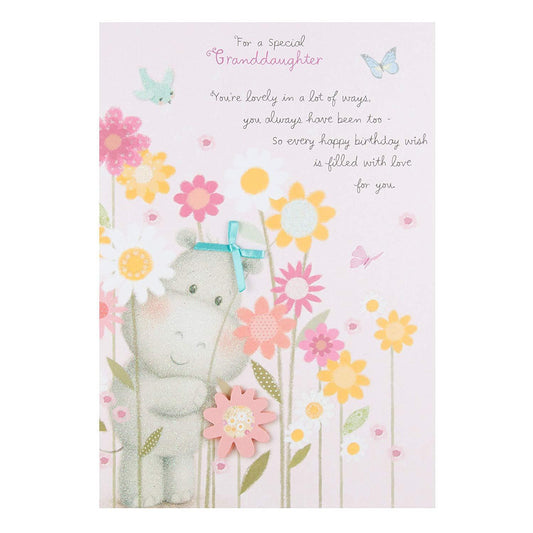 Granddaughter Birthday Card 'Filled With Love' 