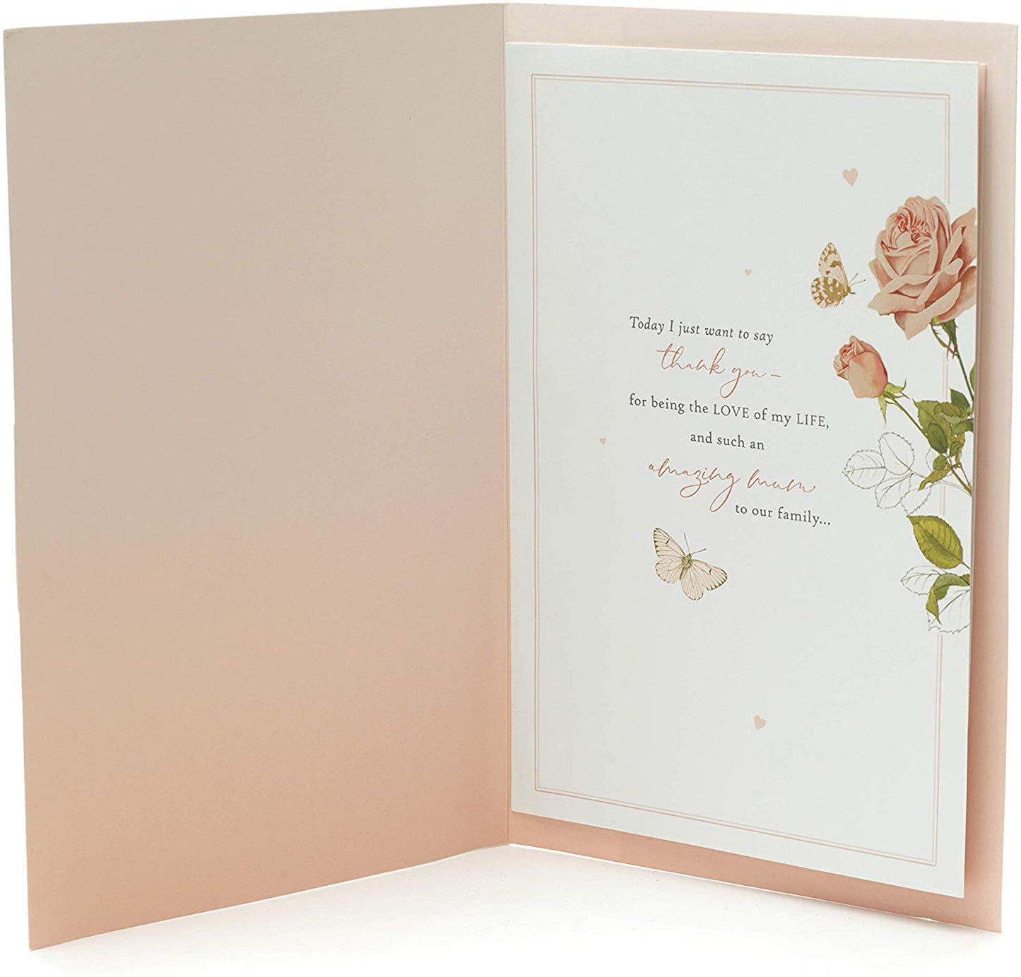 For Wife From Husband Lovely Sentiment Verse Luxury Mother's Day Card