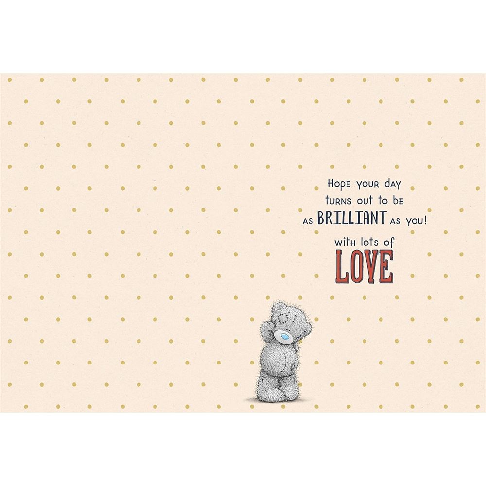 Bear With Envelope Godfather Father's Day Card