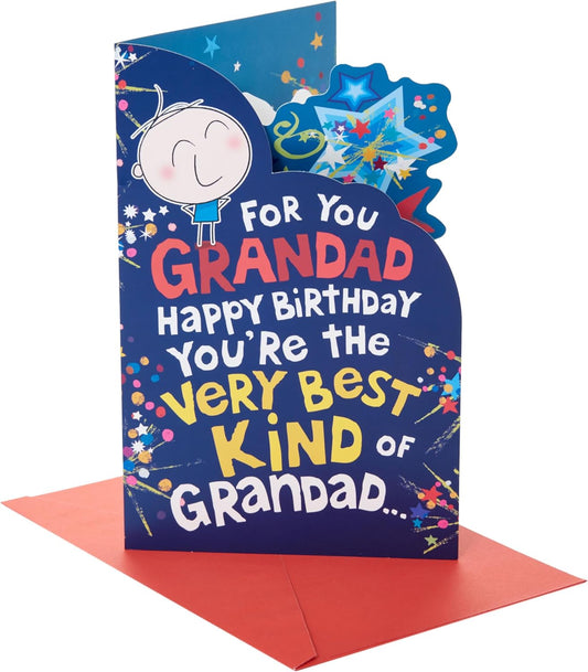 Wigwam Cute Design Grandad Birthday Card