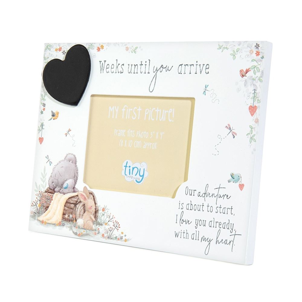 Me to You Tiny Tatty Teddy Baby Countdown Frame Pregnancy Gift