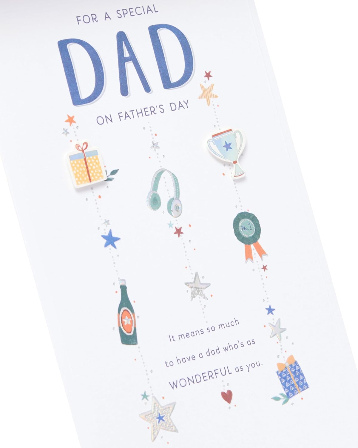 Icons Design For Dad Father's Day Card