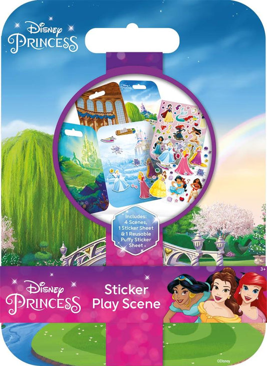 Disney Princess Sticker Play Scene Set