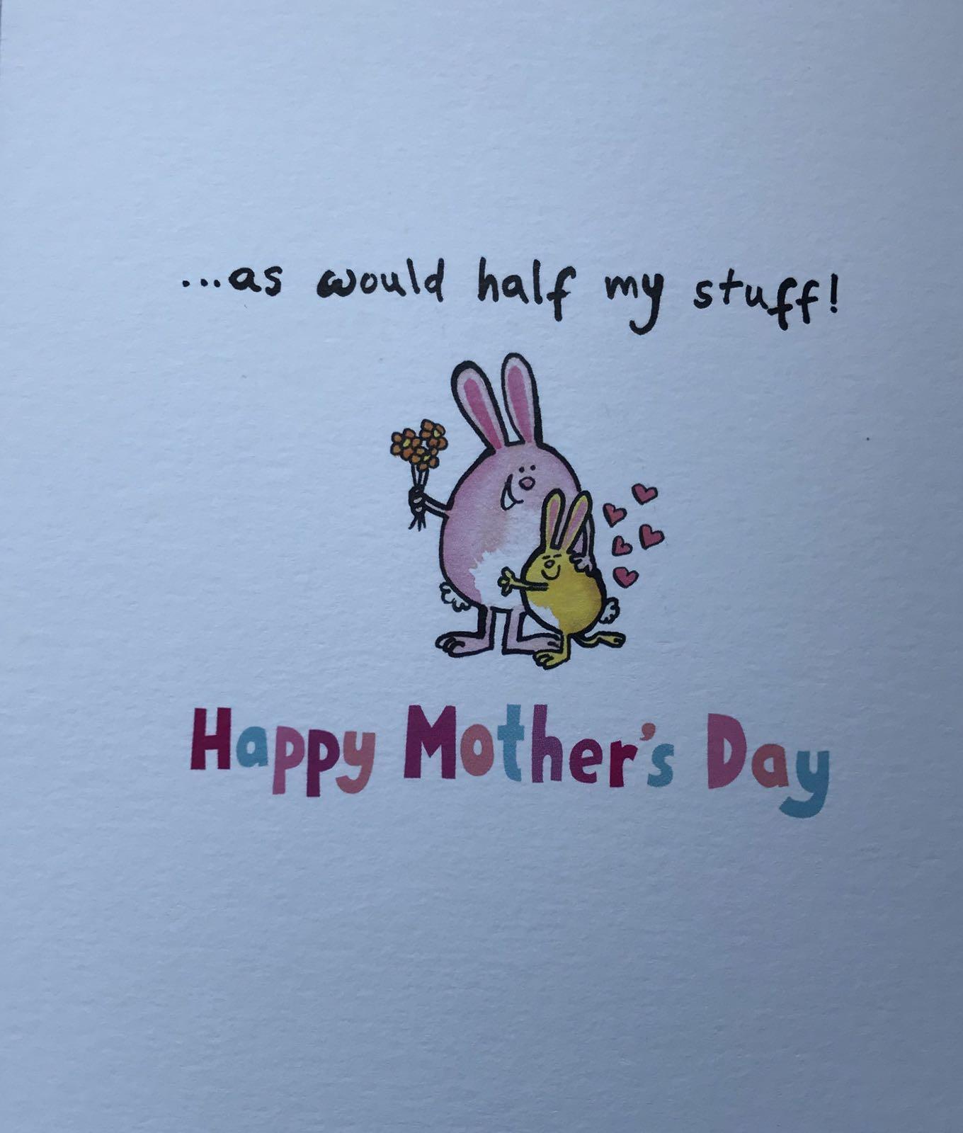A Poem For My Mum, Mother's Day Greetings Card
