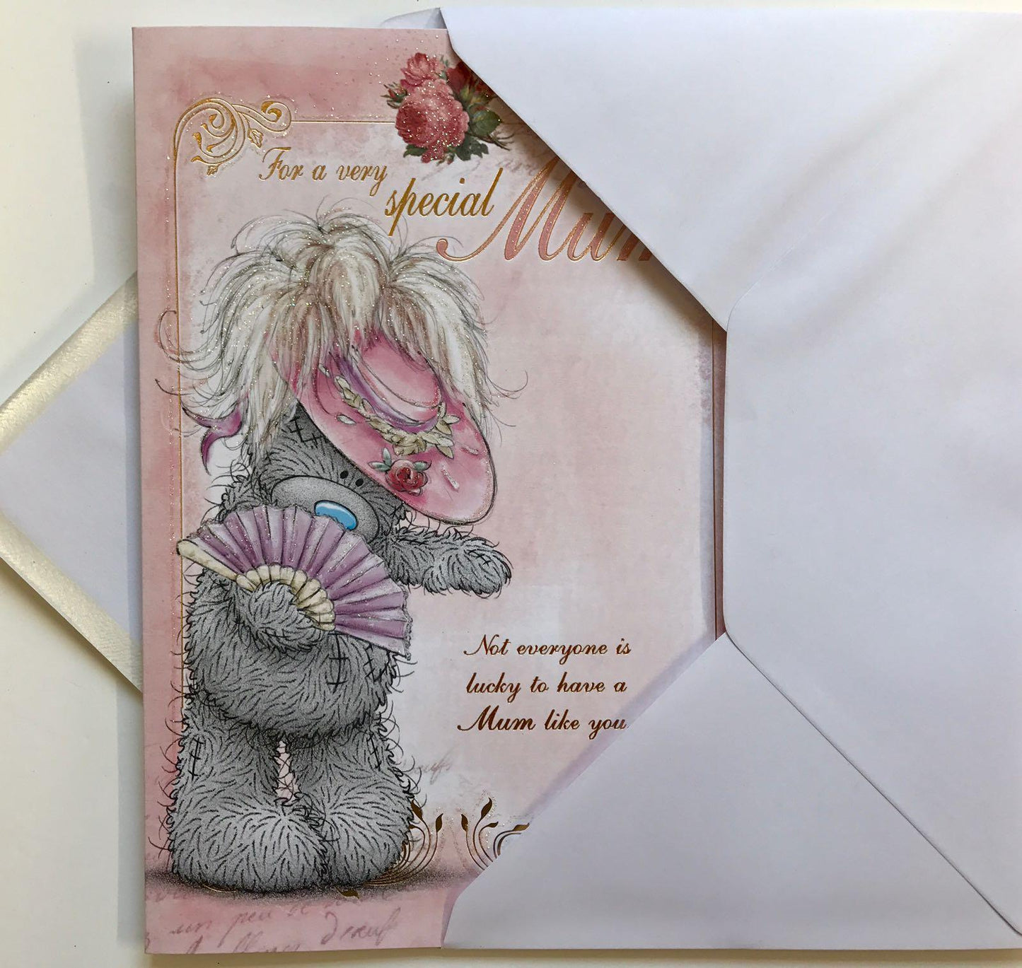 Special Mum Sweet Me to You Bear Fancy Hat Mother's Day Card