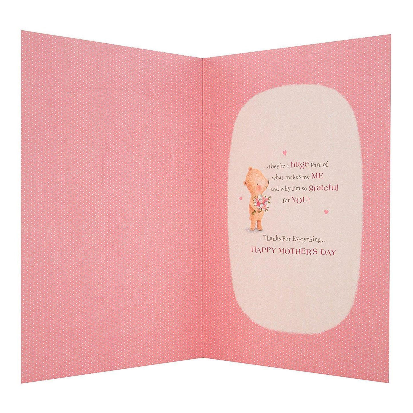 'Depend On You' Luxury Poem Mother's Day Card
