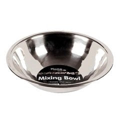 HOMEMAID SILVER METAL 10" WIDE MIXING BOWL CP250P