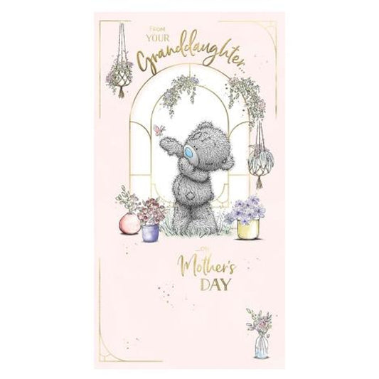 Me To You Bear with Butterfly Design Mother's Day Card From Your Granddaughter