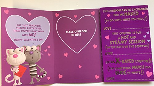 To The One I Love Cute Cartoons Design Valentine's Day Card 