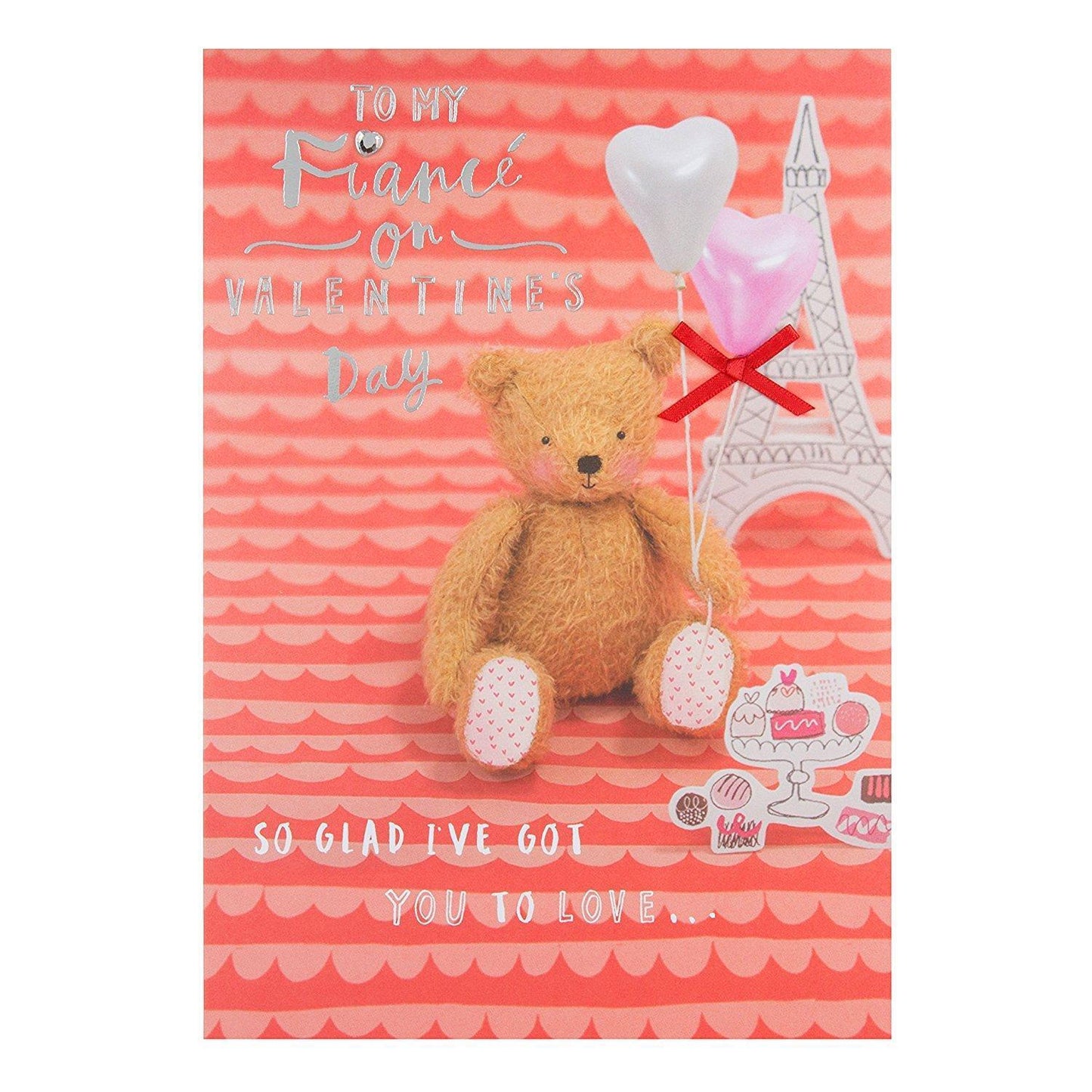 For Fiance Valentine's Day Card 'You To Love'