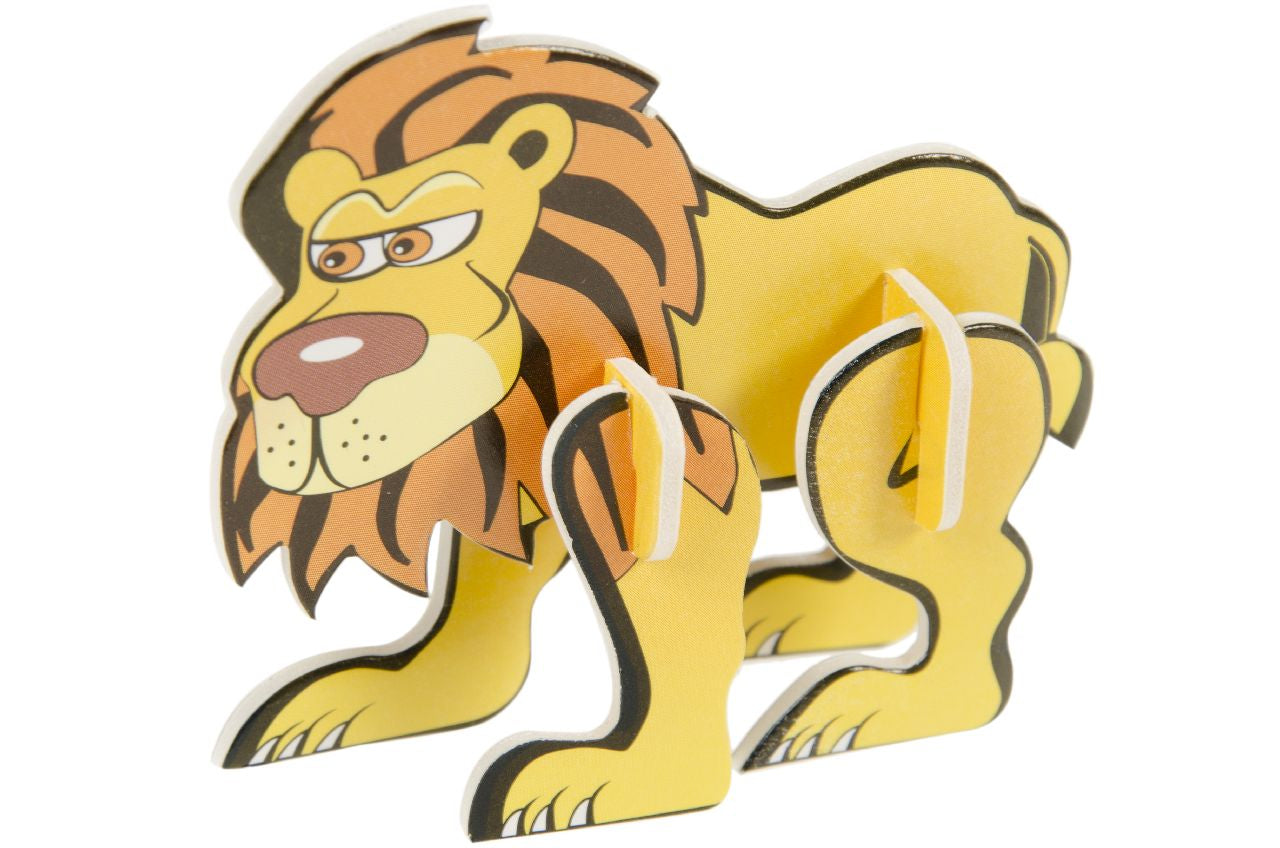 Pack of 48 Animal Shape 3D Puzzles