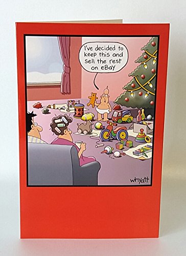 Sell The Rest On Ebay Christmas Greeting Card Traces Of Nuts Funny Cards 