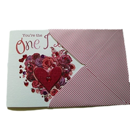 You're The One I Love Luxury Valentine's Day Card