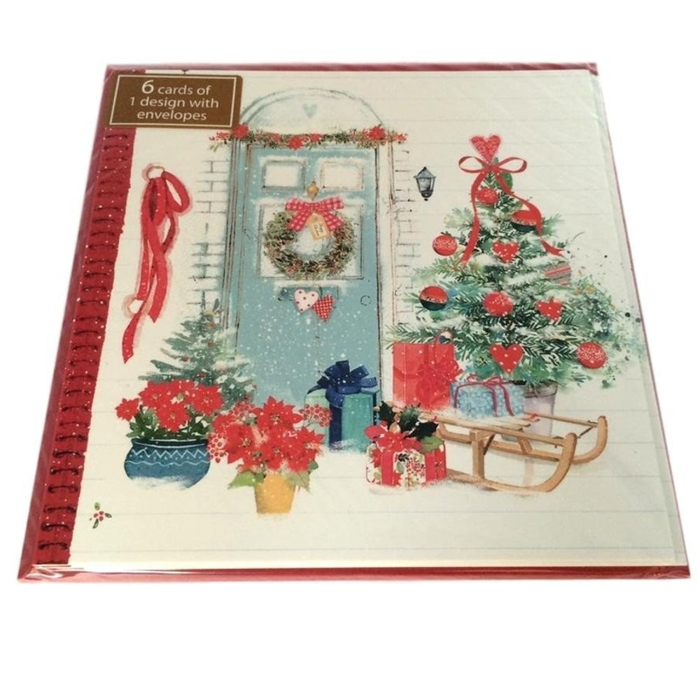 Pack of 30 Traditional Festive Designs Christmas Cards