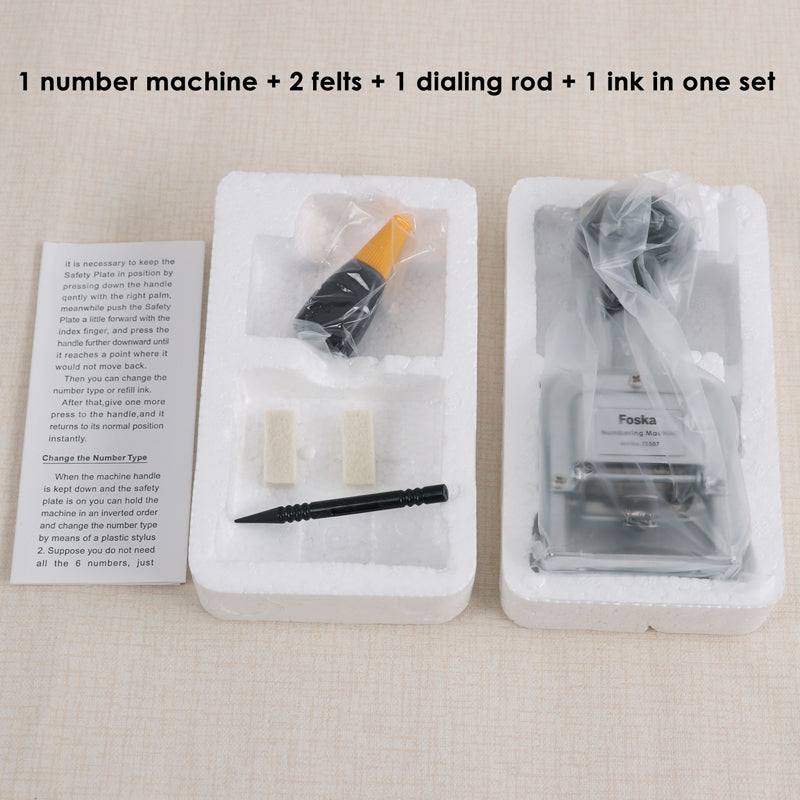 6 Digits Numbering Machine - Automatic