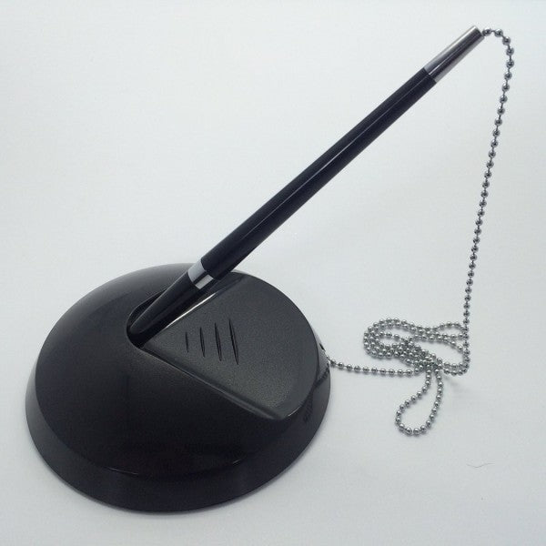 Black Reception Counter Pen on Chain