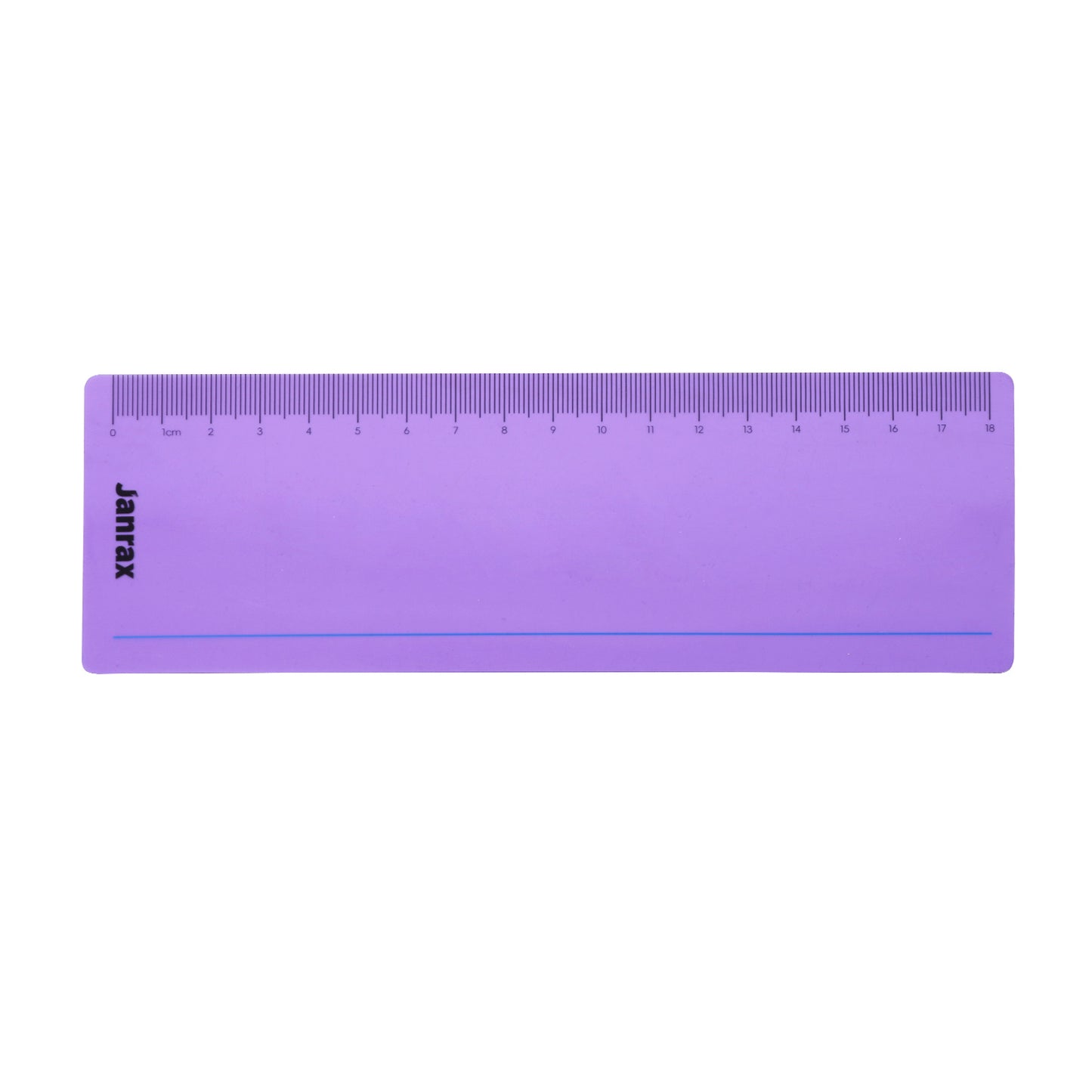Pack of 8 Purple 191x70mm Dyslexia Overlay Reading Rulers – PET Material, Rounded Corners