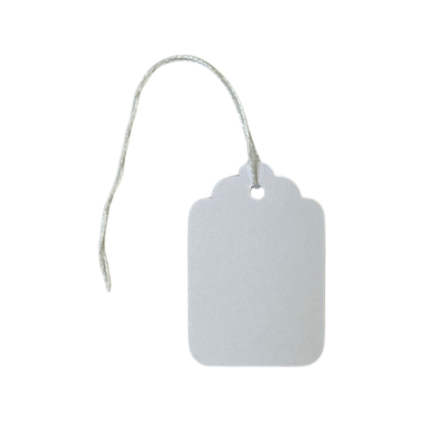 Box of 1000 White Merchandise Tags 56mm x 37mm