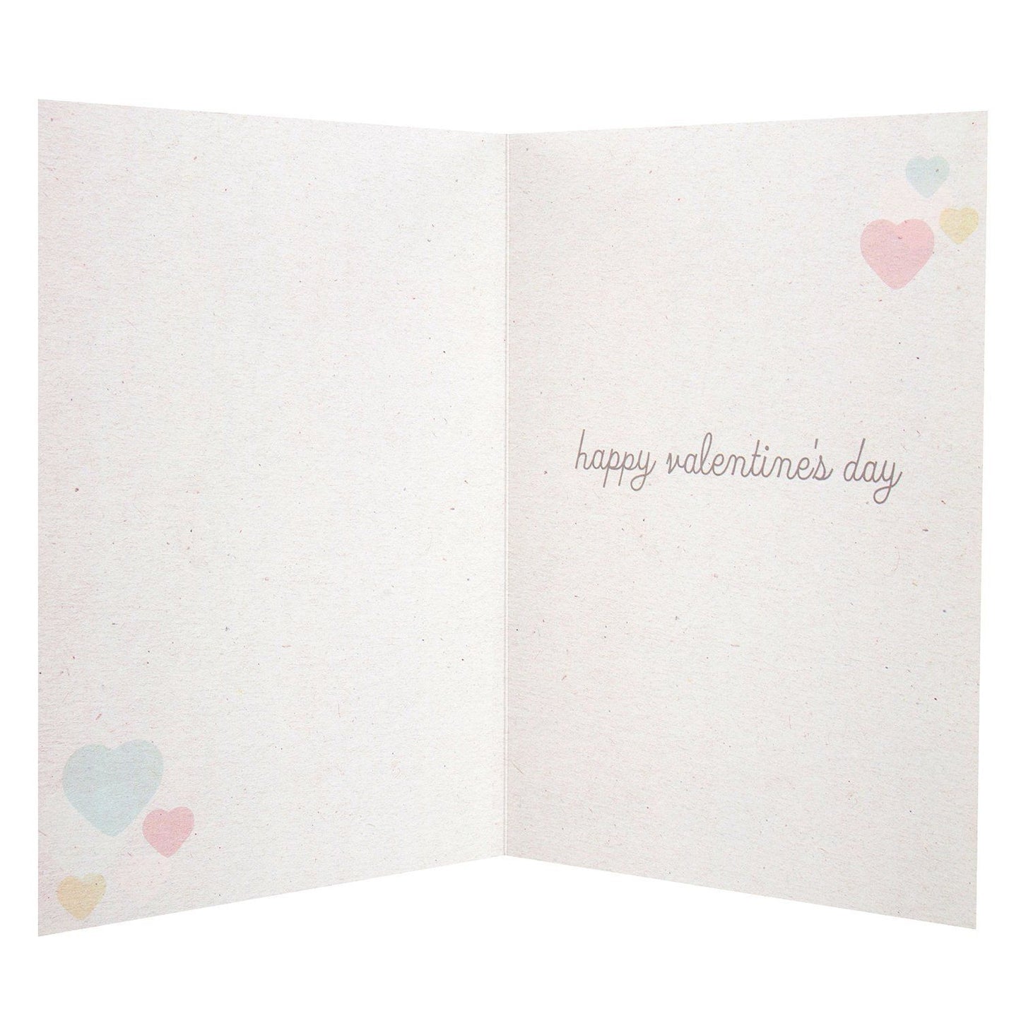 'Be Mine' Red Glitter Finished Valentine's Day Card