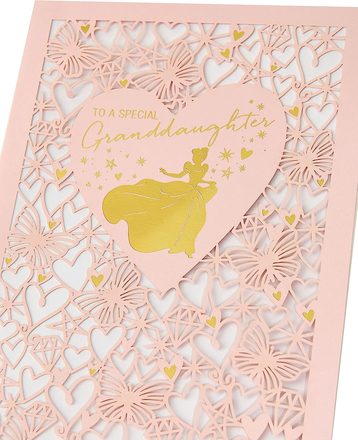 Disney Princess Granddaughter Birthday Card
