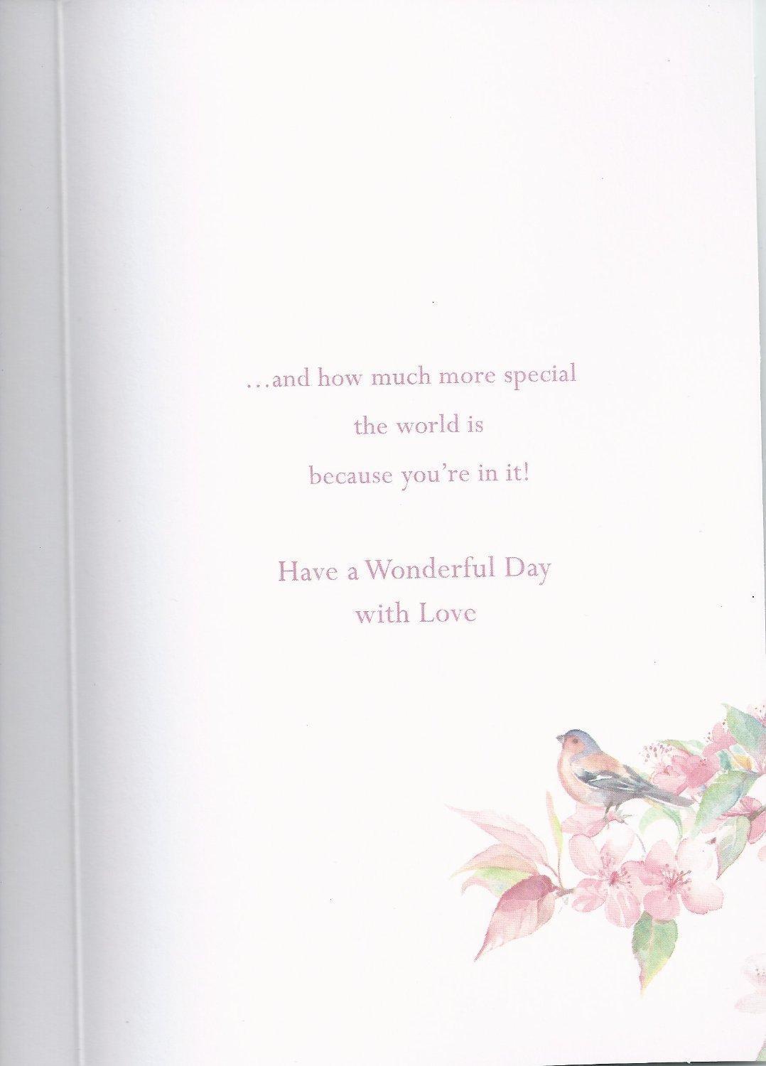 For You on Mother's Day Thinking About You Open Handmade Greeting Card