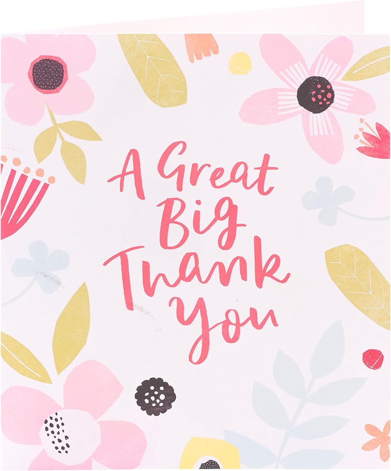 Pop-Up Floral Design Thank You Card