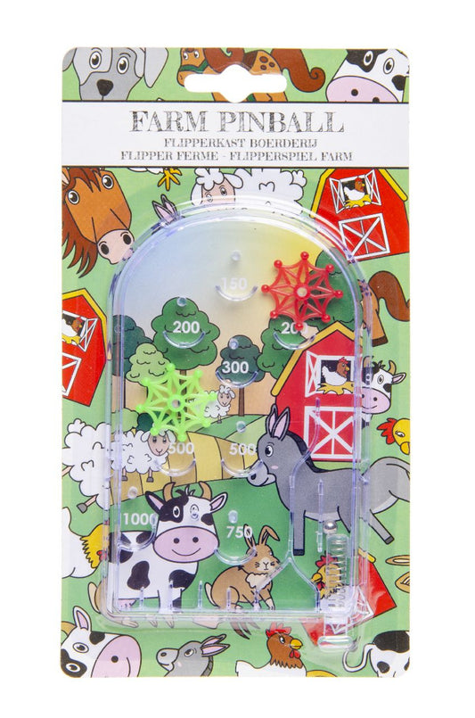 Pack of 6 Farm Animals Theme Pinball Games
