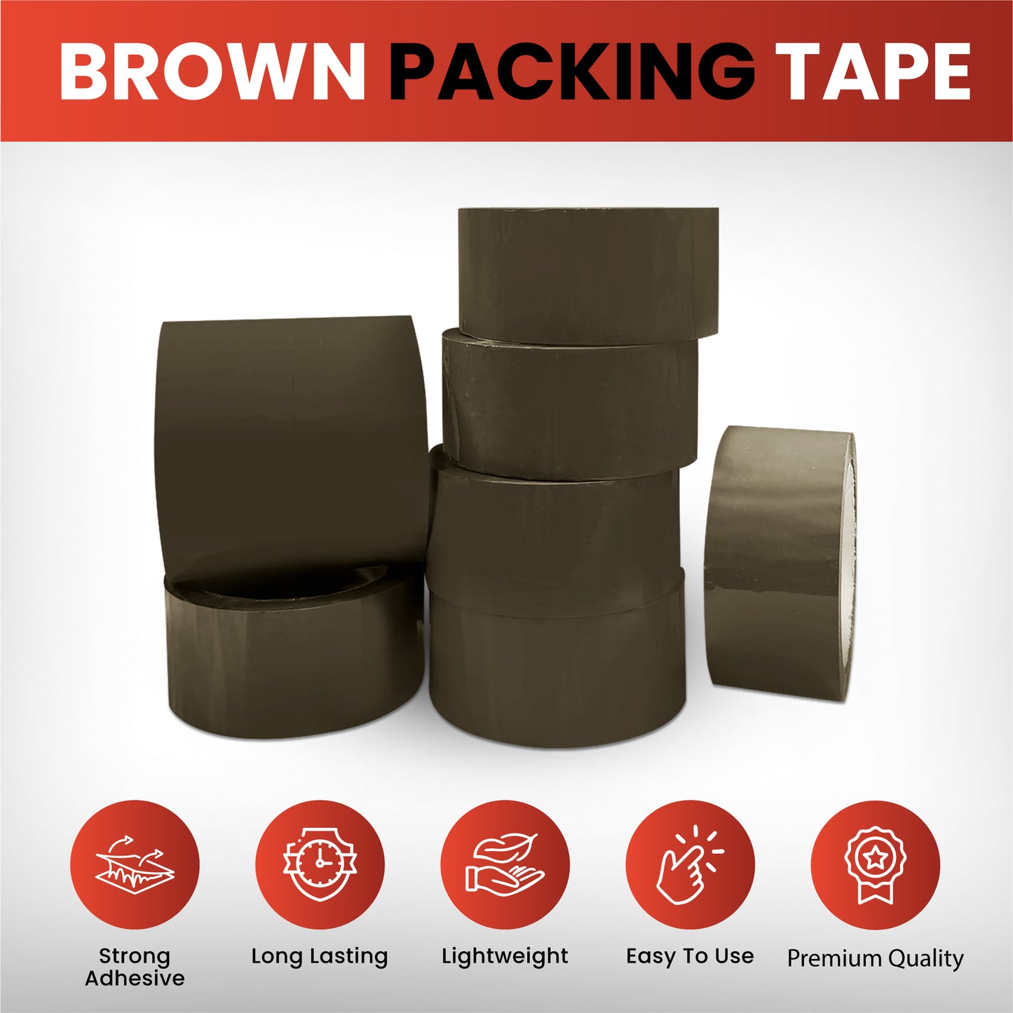 Brown Packaging Tape 48mm x 66m (45 Micron)