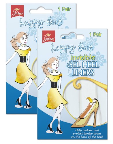 Happy Feet Invisible Gel Heel Liners (1 Pair)