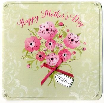 Bouquet of Flowers Handmade Mother's Day Card