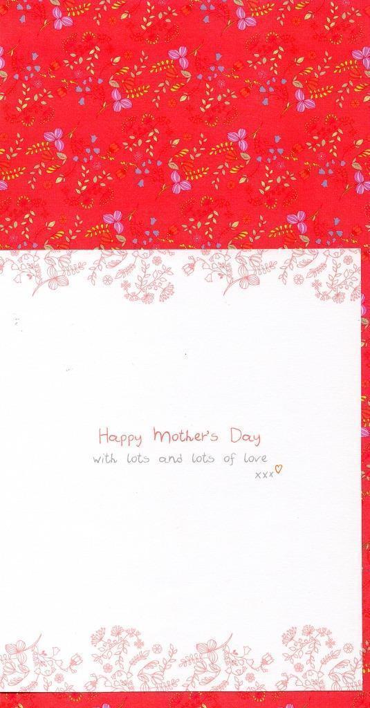 Boofle No. 1 Mum Die-cut, Glitter Mother's Day Greeting Card