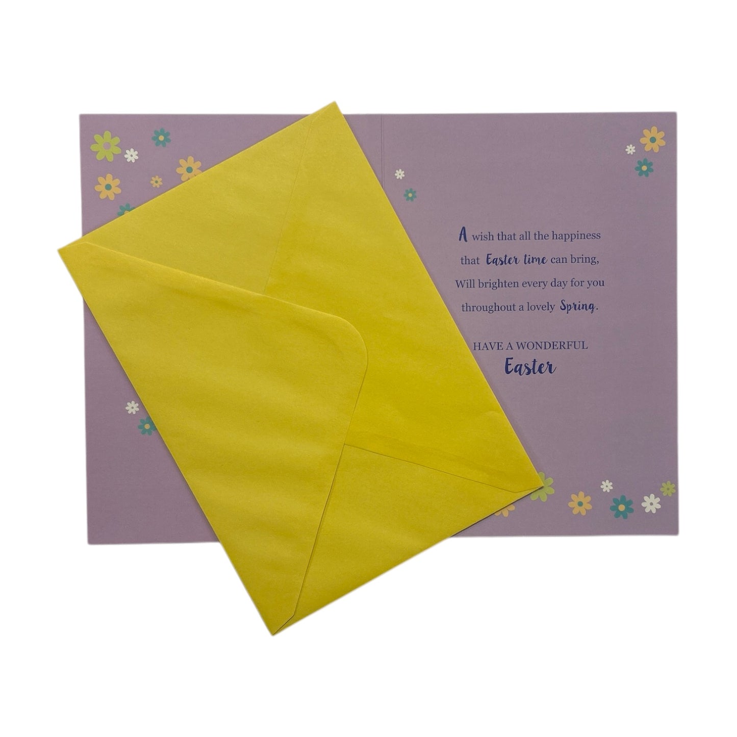 Cute Lamb Design Happy Easter Greeting Card