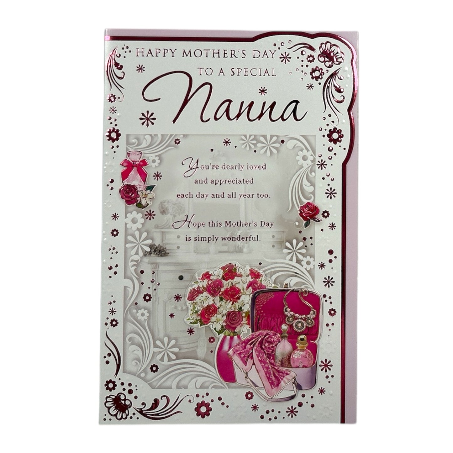 To A Special Nanna Simply Wonderful Mother's Day Card