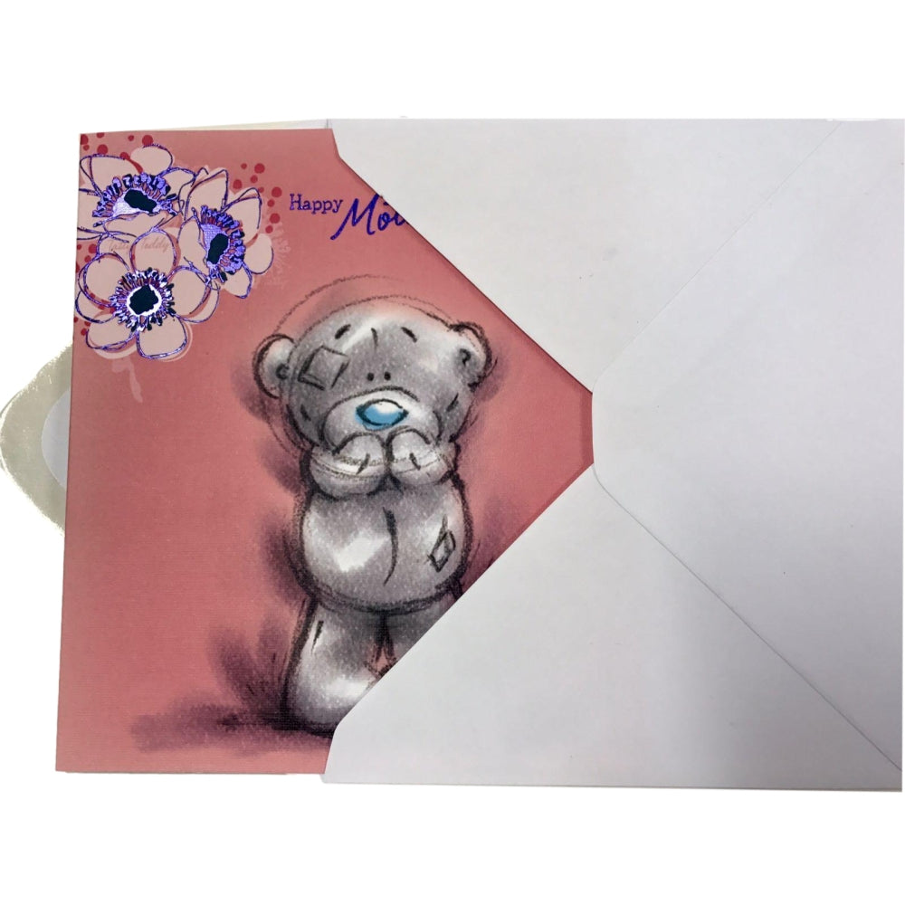 Happy Mother's Day Pink Sketchbook Sweet Me to You Bear Greeting Card