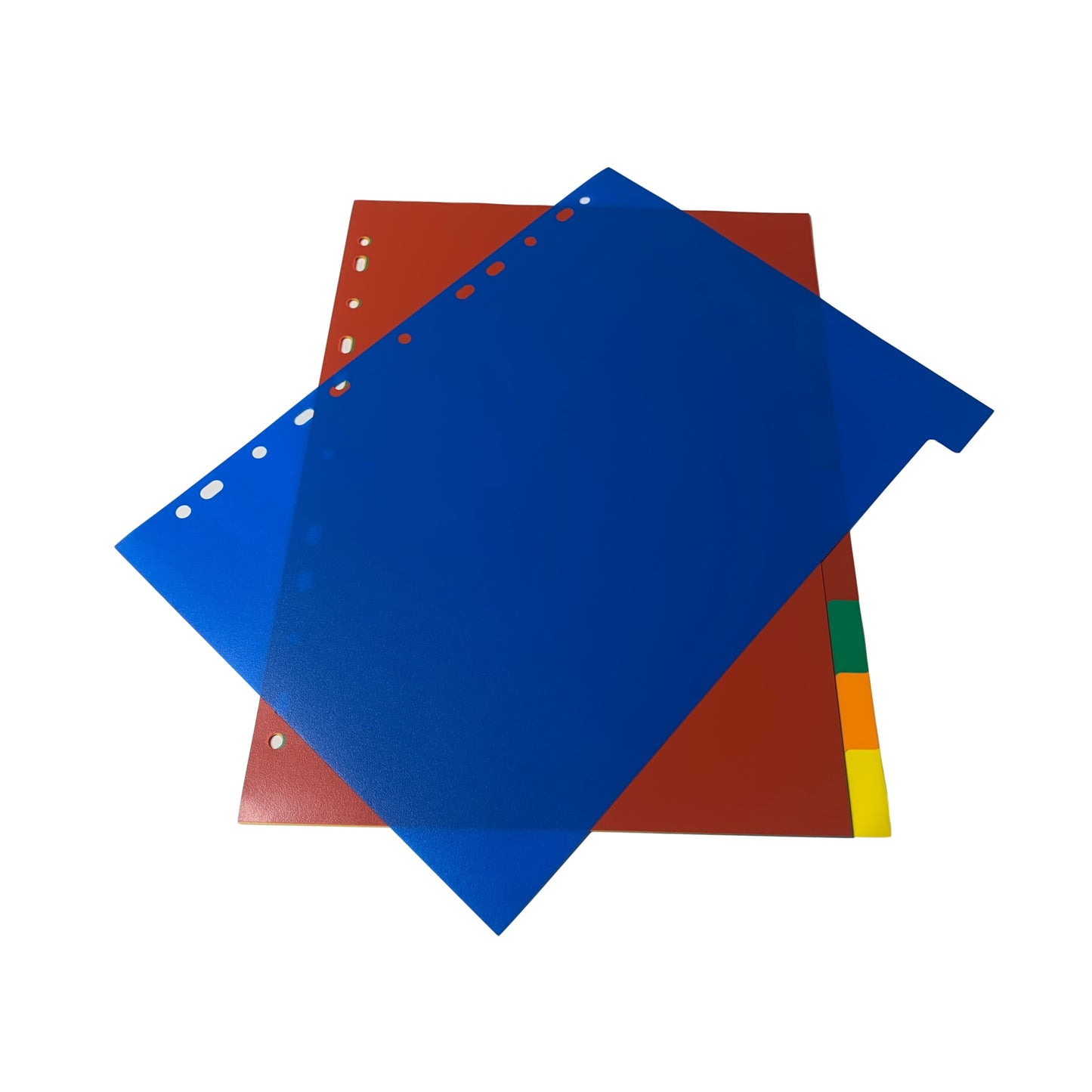 A4 10 Part Polypropylene Dividers with Reinforced Index Cover