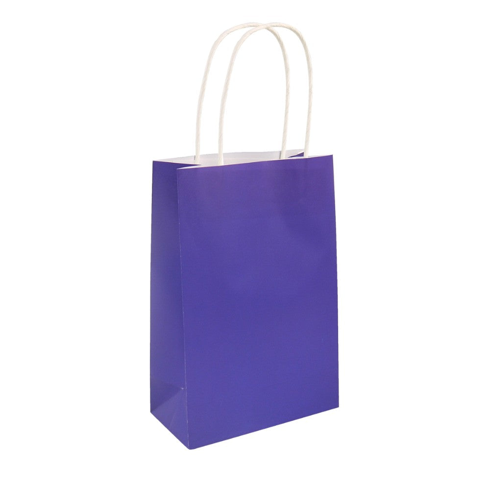 Pack of 6 Royal Blue Party Bags with Handle