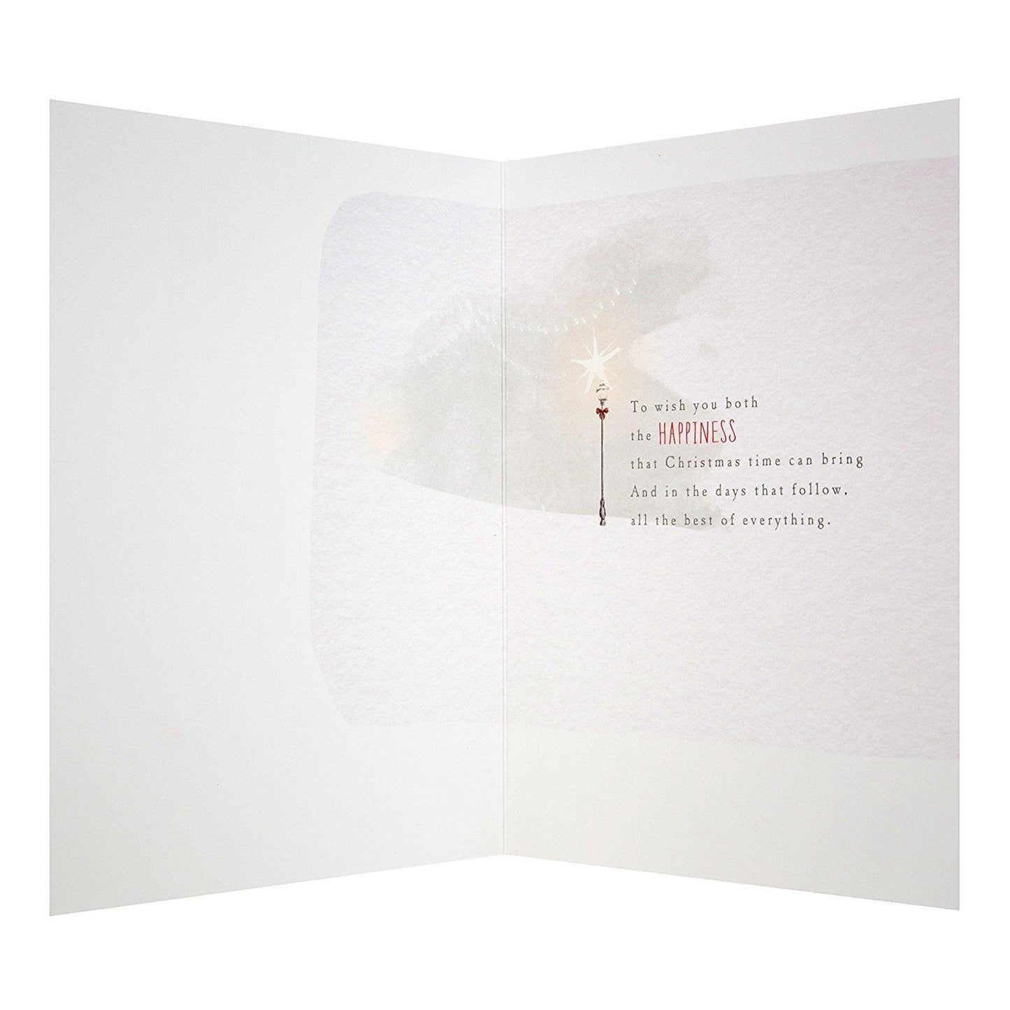 Brother and Partner "Happiness" Christmas Card 