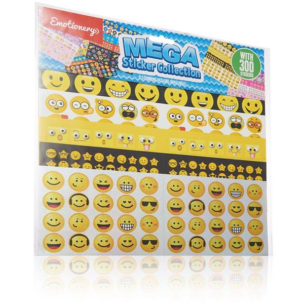 Pack of 300 Mega Sticker Collection by Emotionery