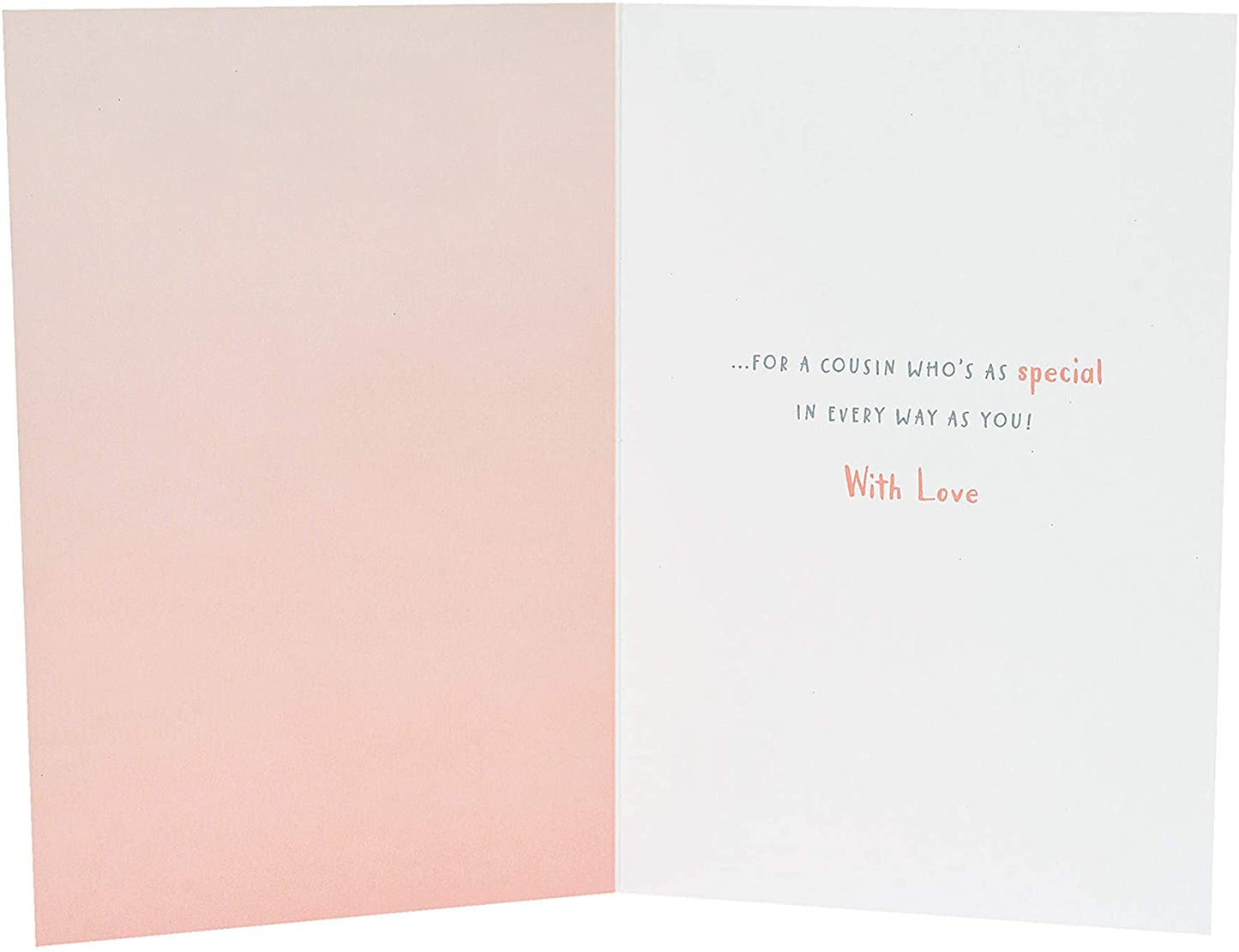 Cousin Birthday Card Cute Nutmeg