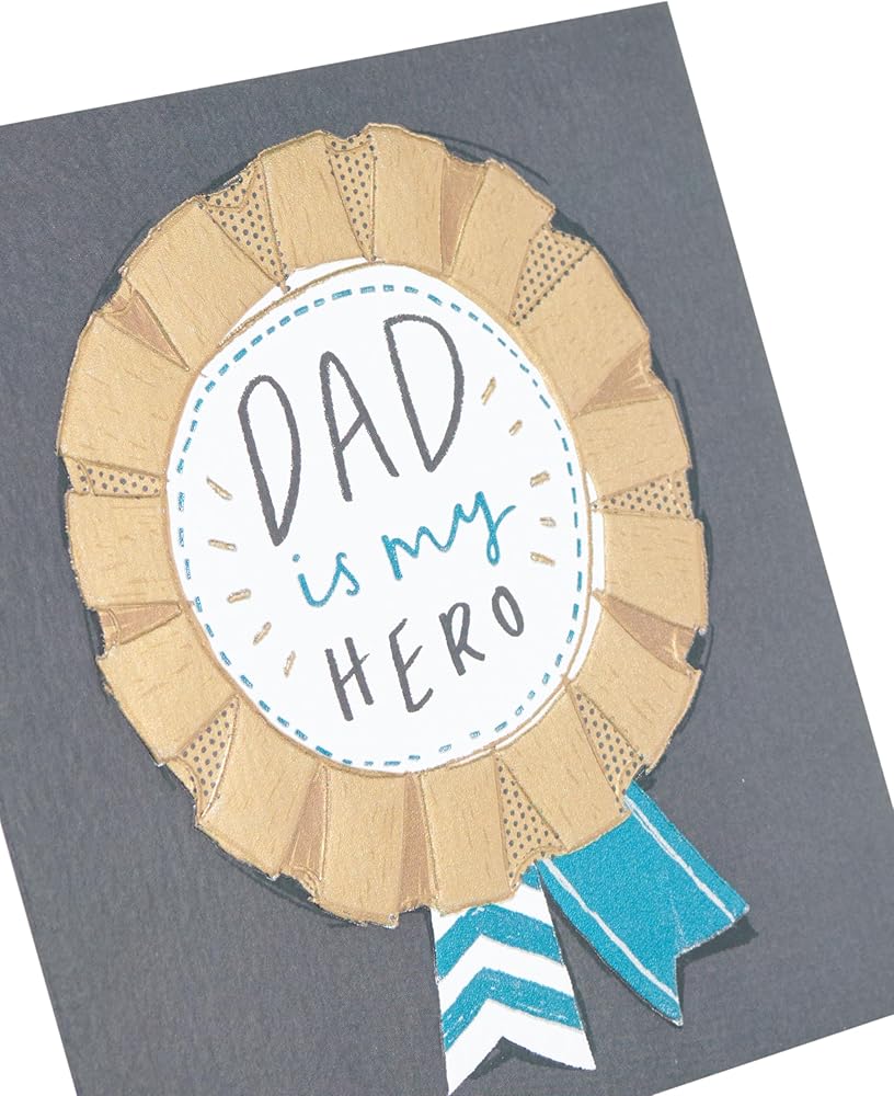 Kindred Rosette Design Dad Father's Day Card