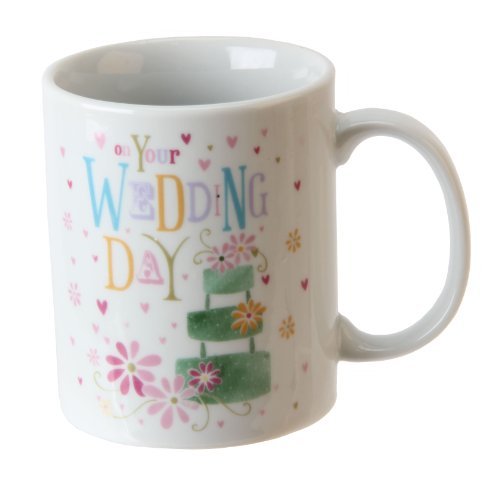 Blue Eyed Sun 'On your Wedding Day' Set of two Mugs