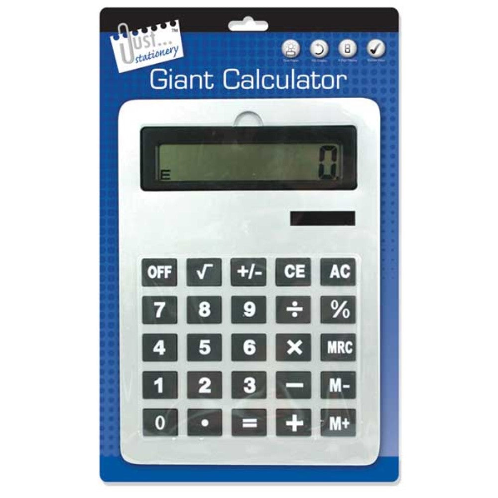 Just Stationery 210x295mm A4 Giant Calculator