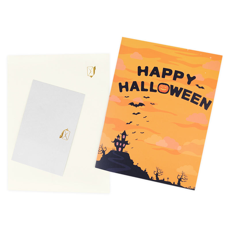 House of Horrors 3D Pop Up Halloween Card