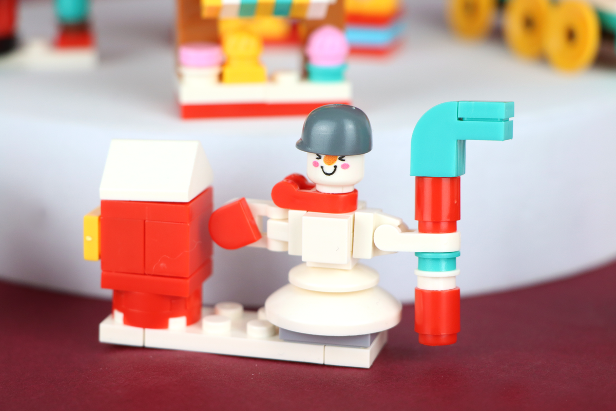 Single Christmas Lego Block Kit - Construction Toys Stocking Fillers Party Bag